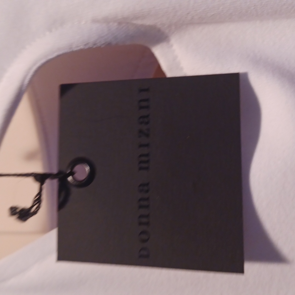 Donna Mizani sleeveless one shoulder scoop neck keyhole Body Con dress size 4 - Picture 6 of 6